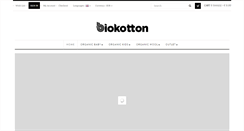 Desktop Screenshot of biokotton.com