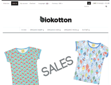 Tablet Screenshot of biokotton.com